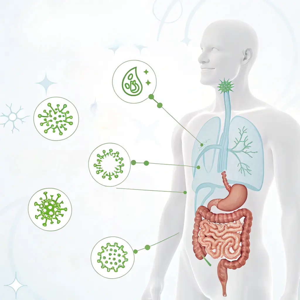 DigestSync gut health improvement chart